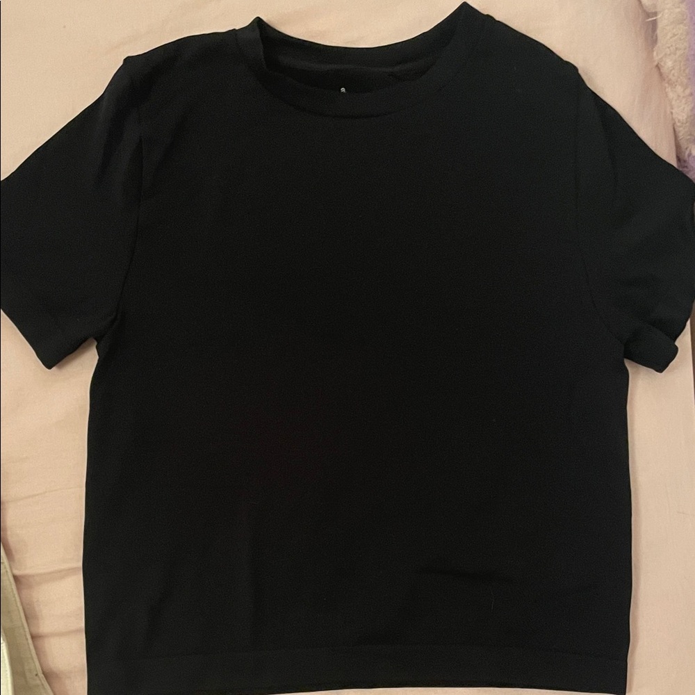 a new day Black Short Sleeve Tee